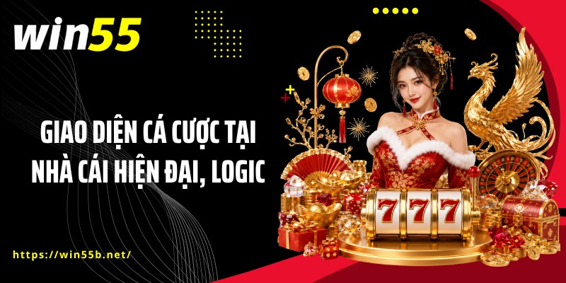 Giao diện cá cược tại nhà cái hiện đại, logic