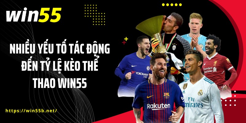 Nhiều yếu tố tác động đến tỷ lệ kèo thể thao WIN55